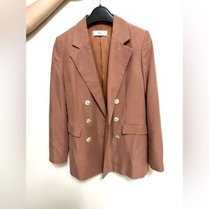 Mango blazer - pinkish brown